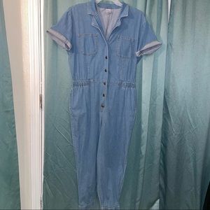 XL No Boundaries Denim Jumpsuit